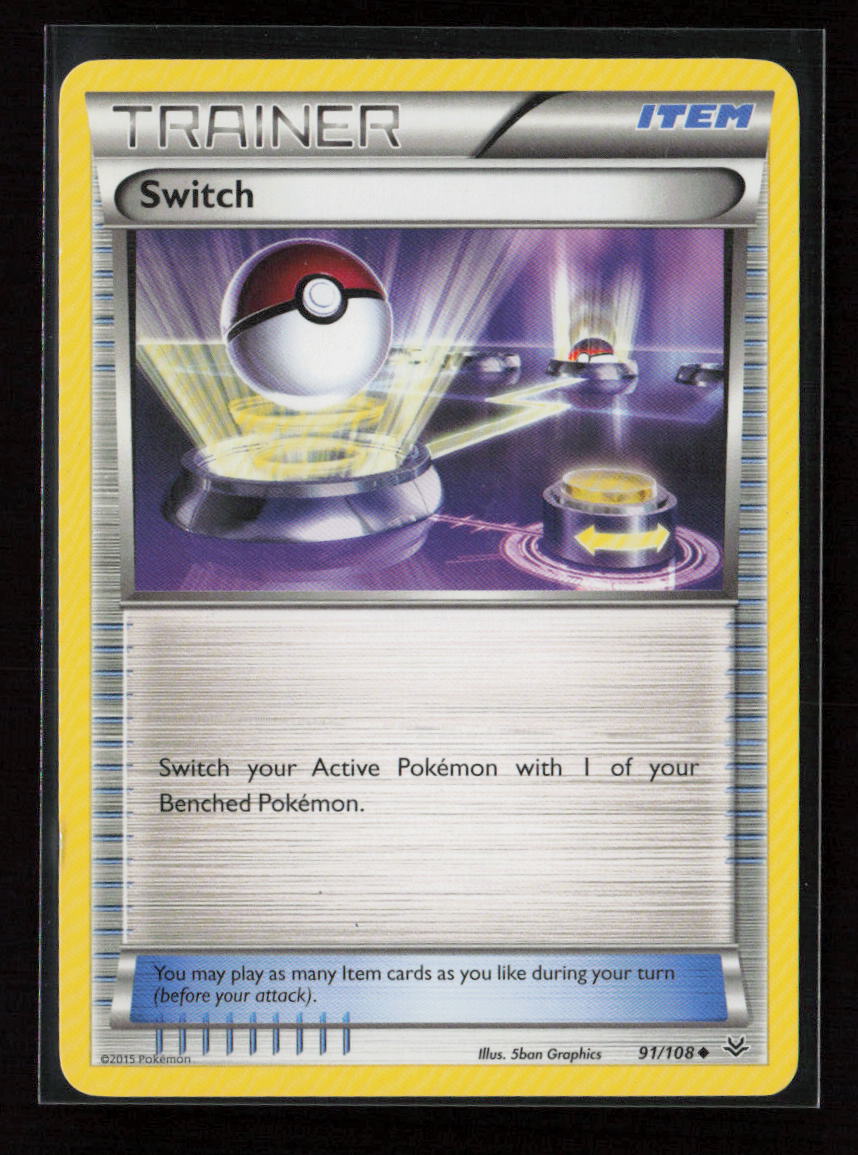 Switch Uncommon XY - Roaring Skies 91/108 LP
