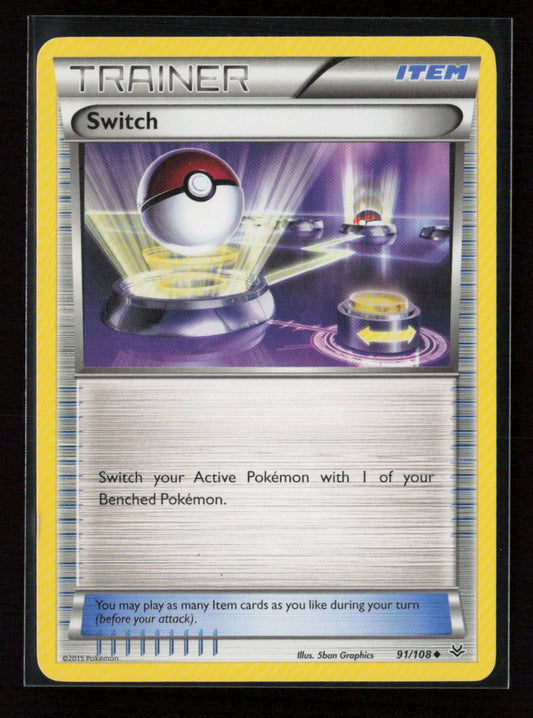 Switch Uncommon XY - Roaring Skies 91/108 LP