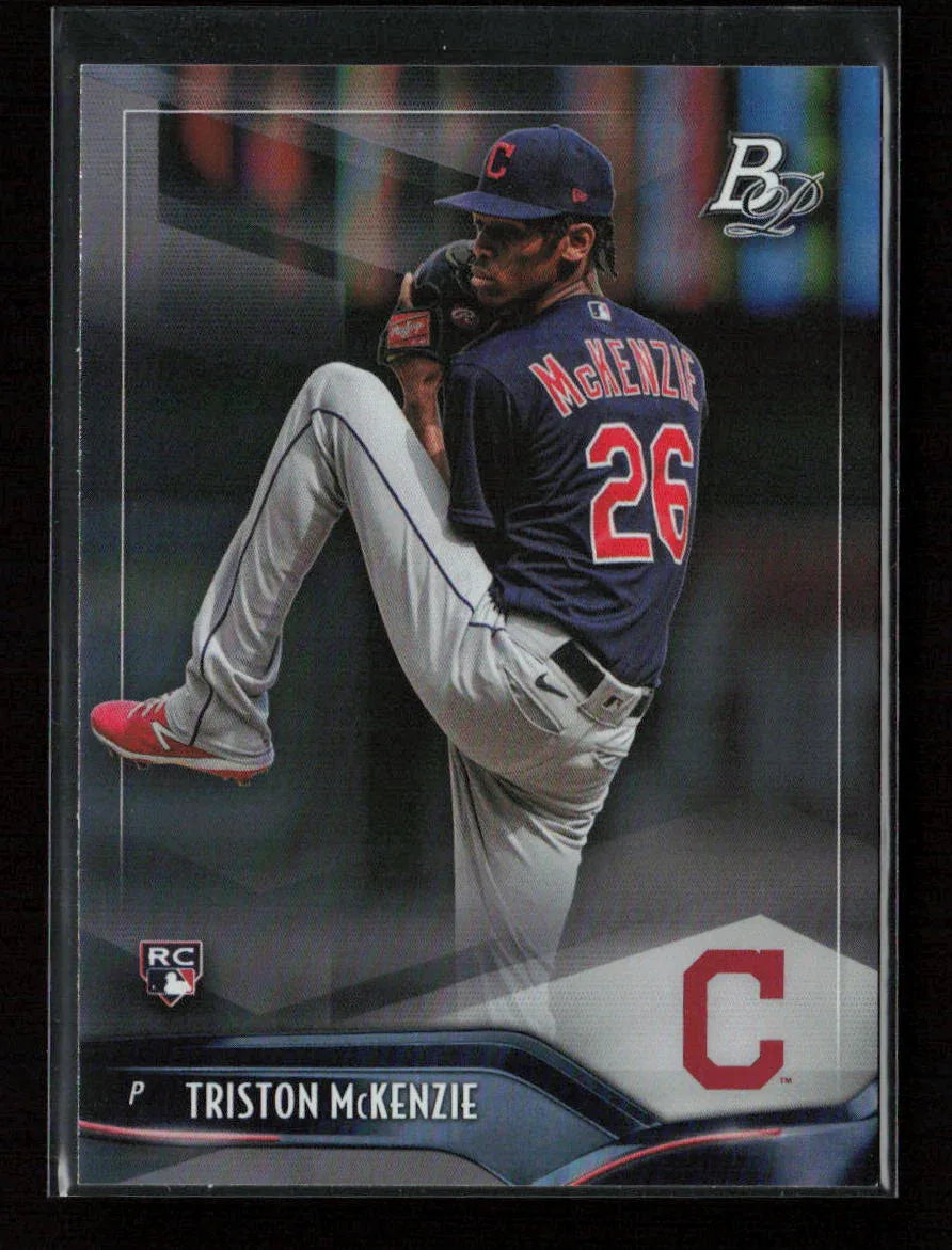 Triston McKenzie 2021 Bowman Platinum 11 NM - Kang's Collectibles