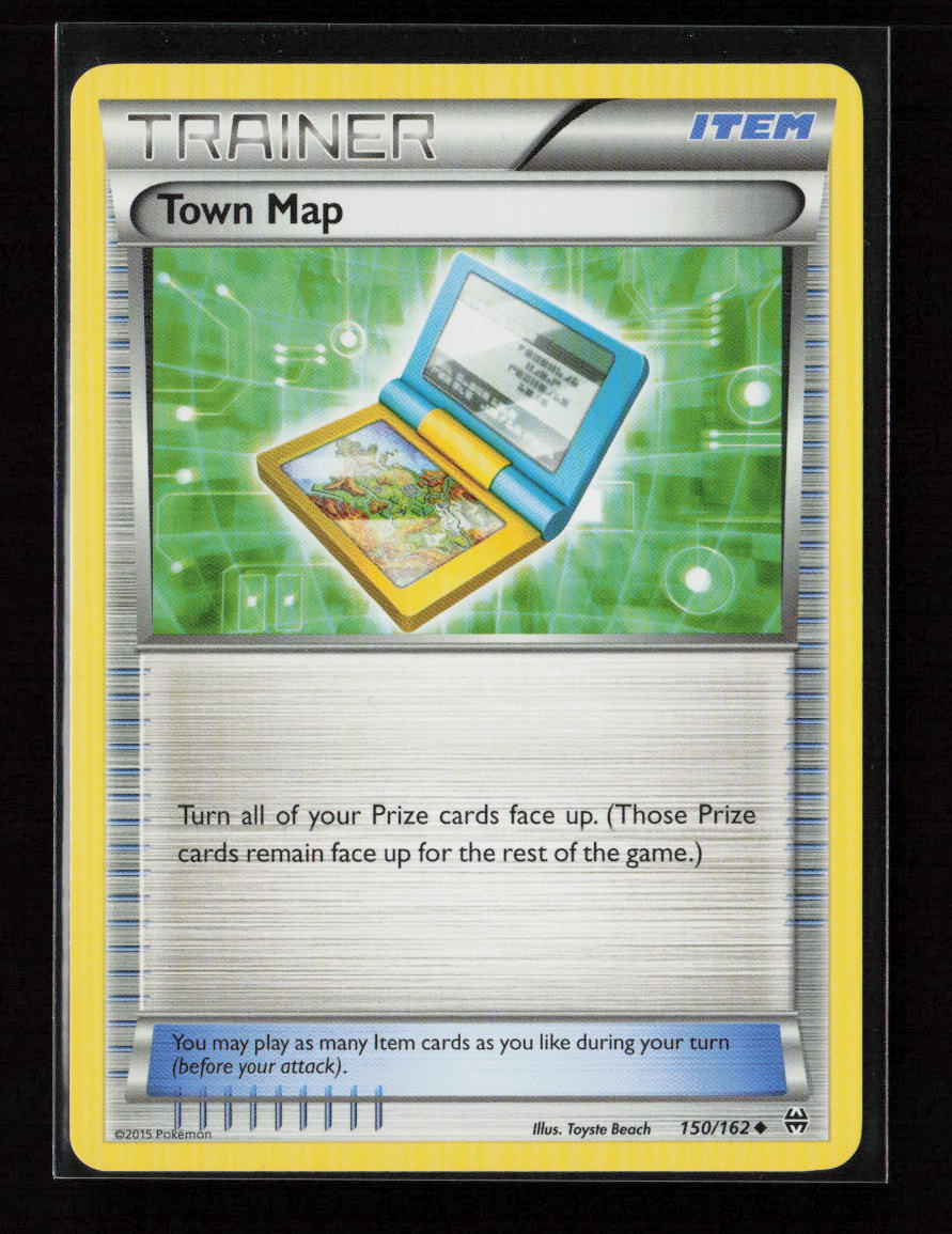 Town Map Uncommon XY - BREAKthrough 150/162 LP