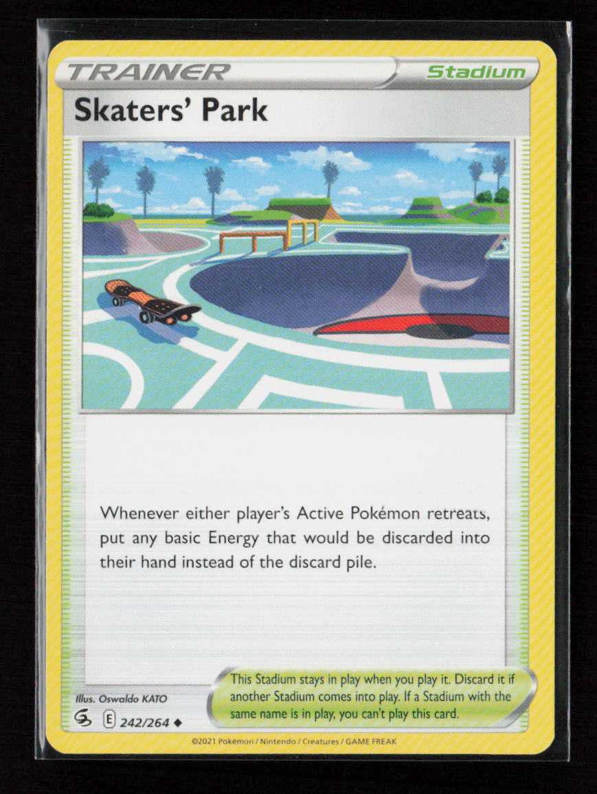 Skaters' Park Uncommon SWSH08: Fusion Strike 242/264 LP
