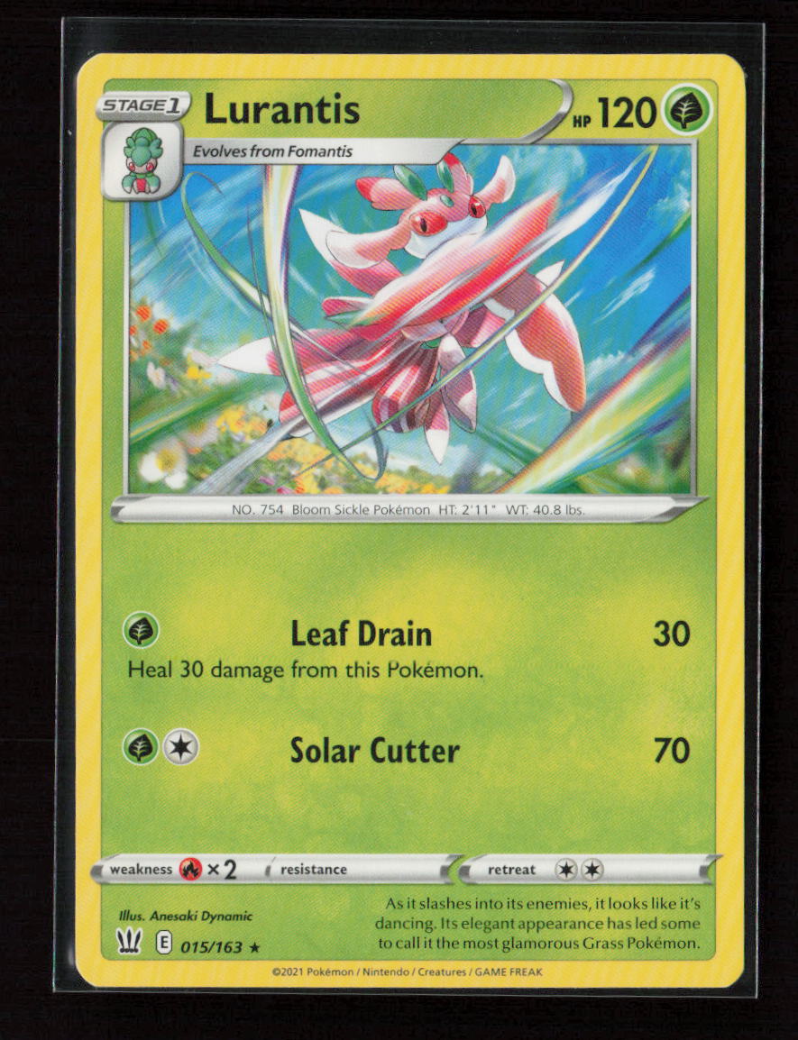 Lurantis Rare SWSH05: Battle Styles 015/163 LP