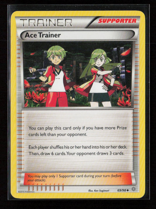 Ace Trainer Uncommon XY - Ancient Origins 69/98 MP
