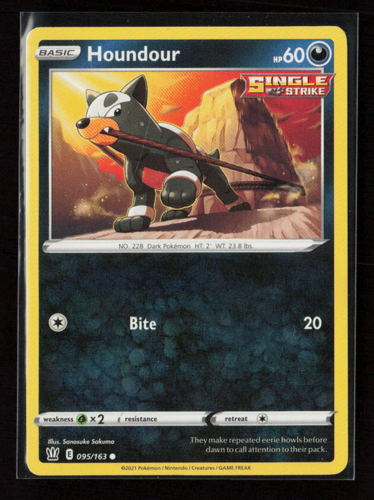 Houndour Common SWSH05: Battle Styles 095/163 LP