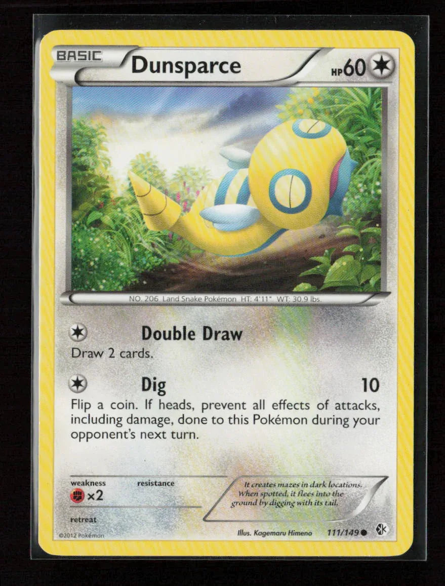 Dunsparce Common Boundaries Crossed 111/149 LP - Kang's Collectibles