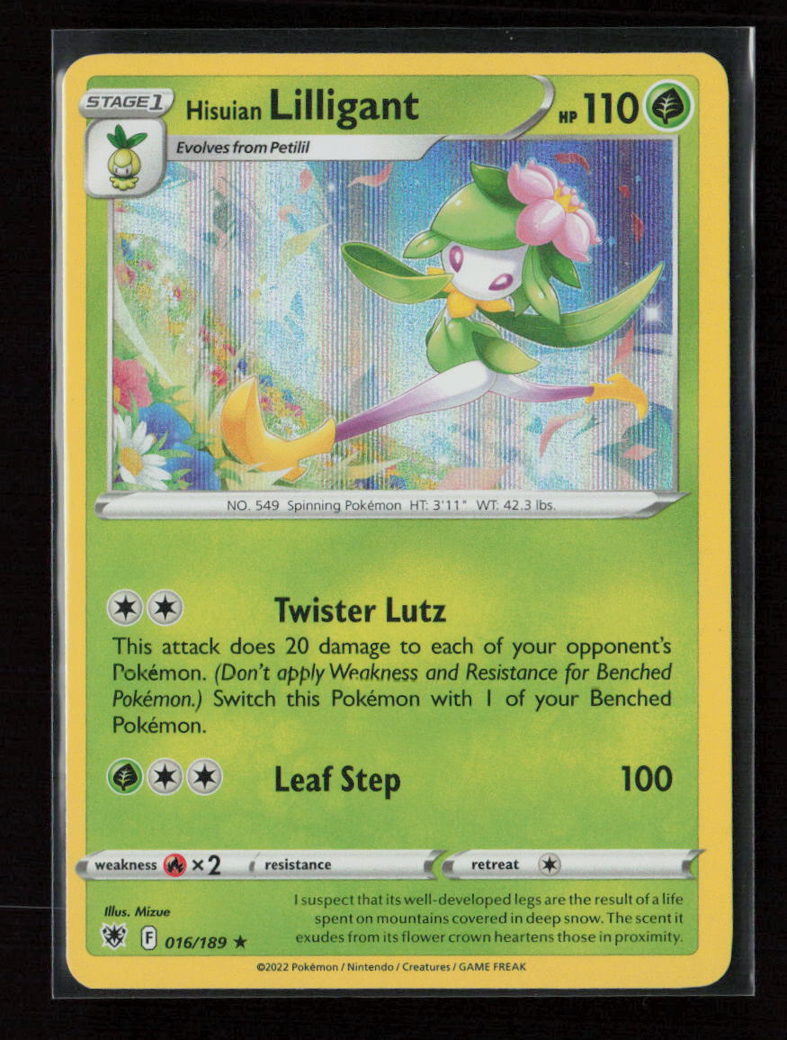 Hisuian Lilligant Holo Rare SWSH10: Astral Radiance 016/189 NM