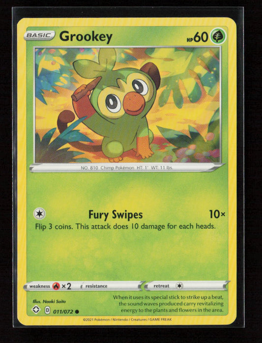 Grookey Common Shining Fates 011/072 LP