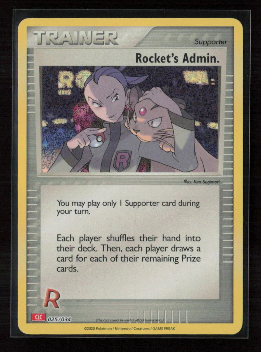 Rocket's Admin. (CLB) Classic Collection Trading Card Game Classic 027/034 NM - Kang's Collectibles