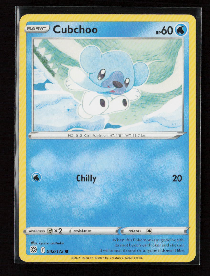 Cubchoo Common SWSH09: Brilliant Stars 042/172 LP