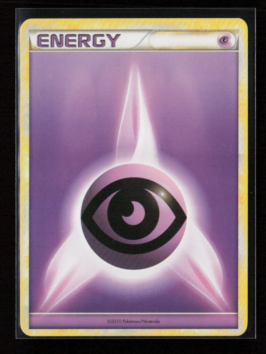 Psychic Energy (2010 Unnumbered HGSS Style Non-Holo) Promo League & Championship Cards NM