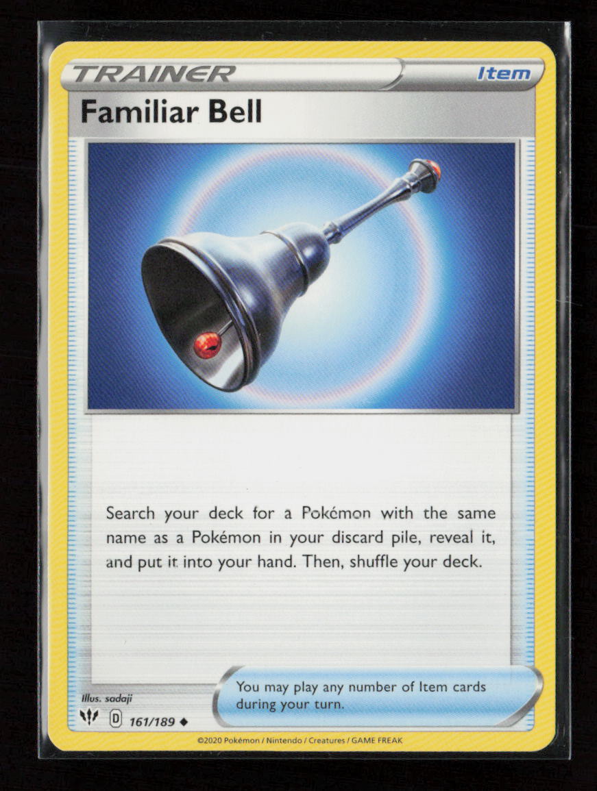 Familiar Bell Uncommon SWSH03: Darkness Ablaze 161/189 LP