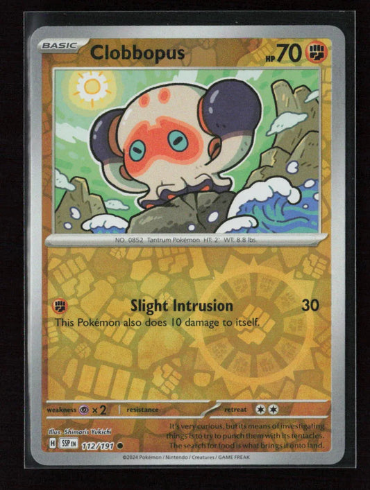 Clobbopus - Common SV08: Surging Sparks 112/191 NM - Kang's Collectibles