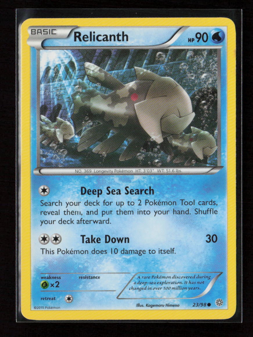 Relicanth Common XY - Ancient Origins 23/98 LP