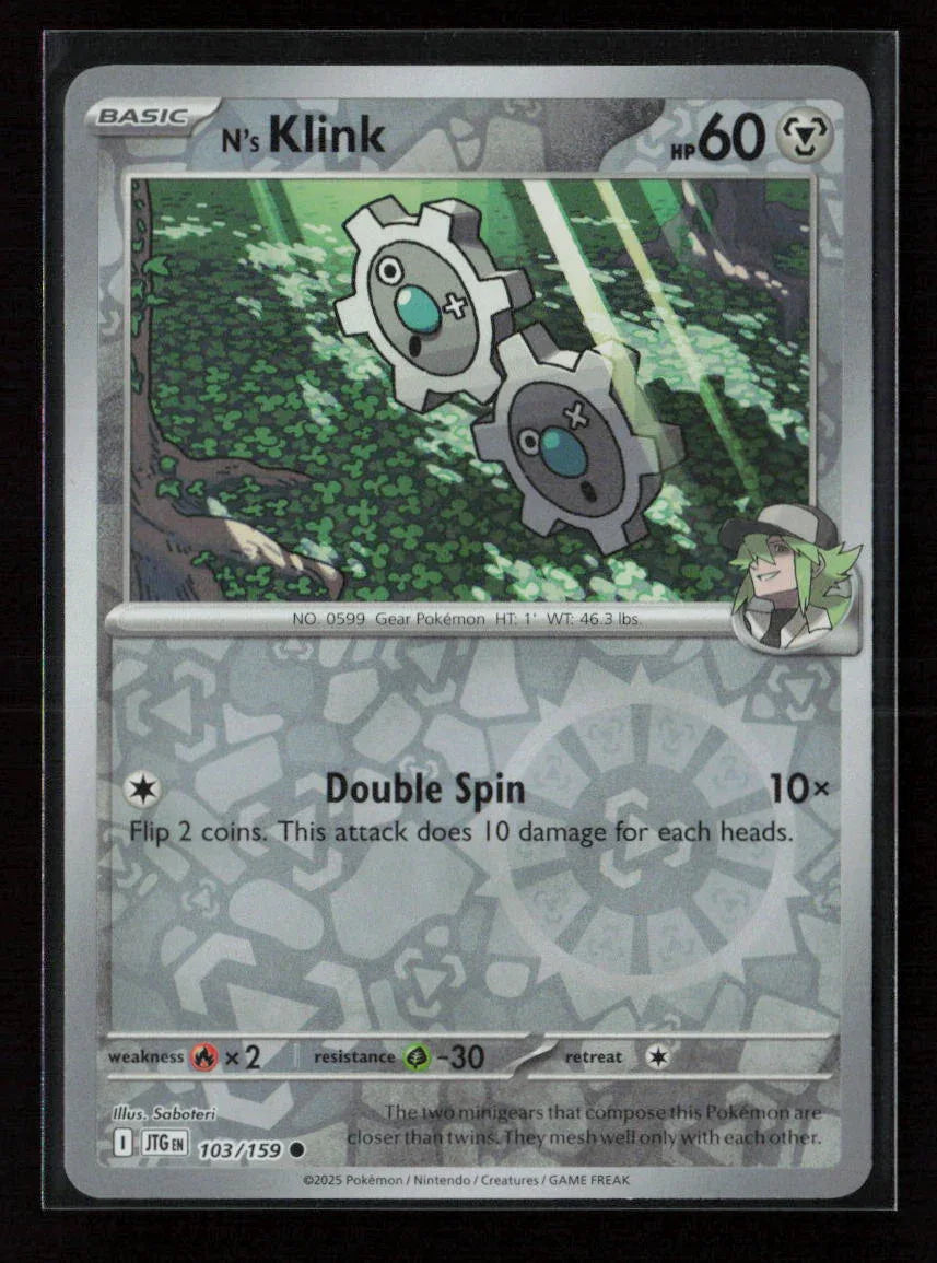 N's Klink Common SV09: Journey Together 103/159 NM - Kang's Collectibles