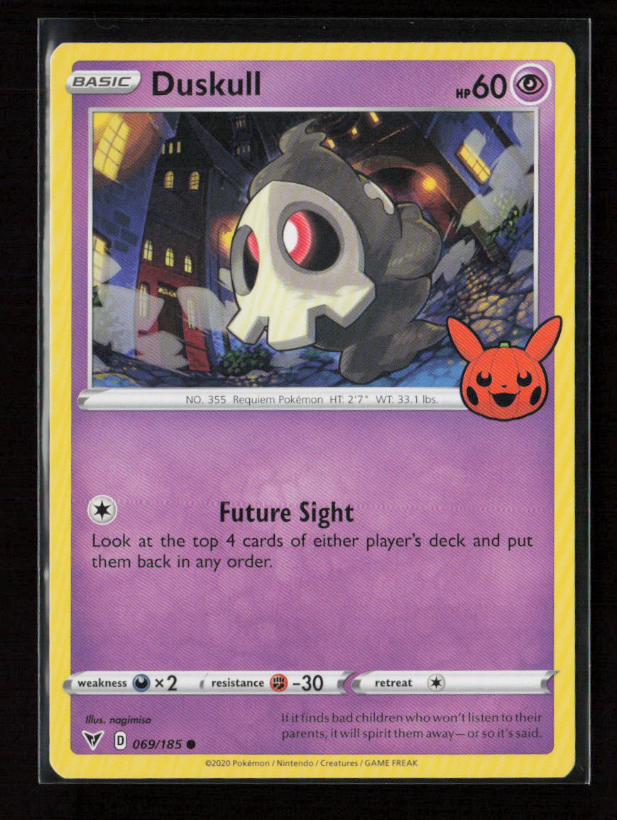 Duskull Common Trick or Trade BOOster Bundle 2023 069/185 LP
