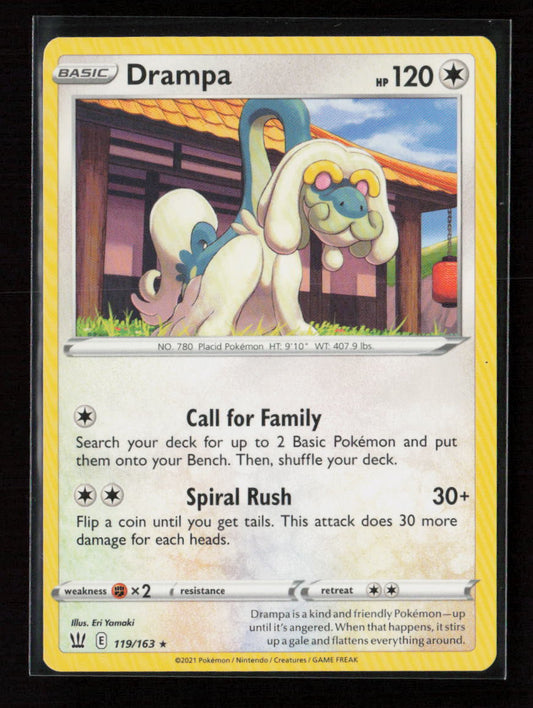 Drampa Rare SWSH05: Battle Styles 119/163 LP