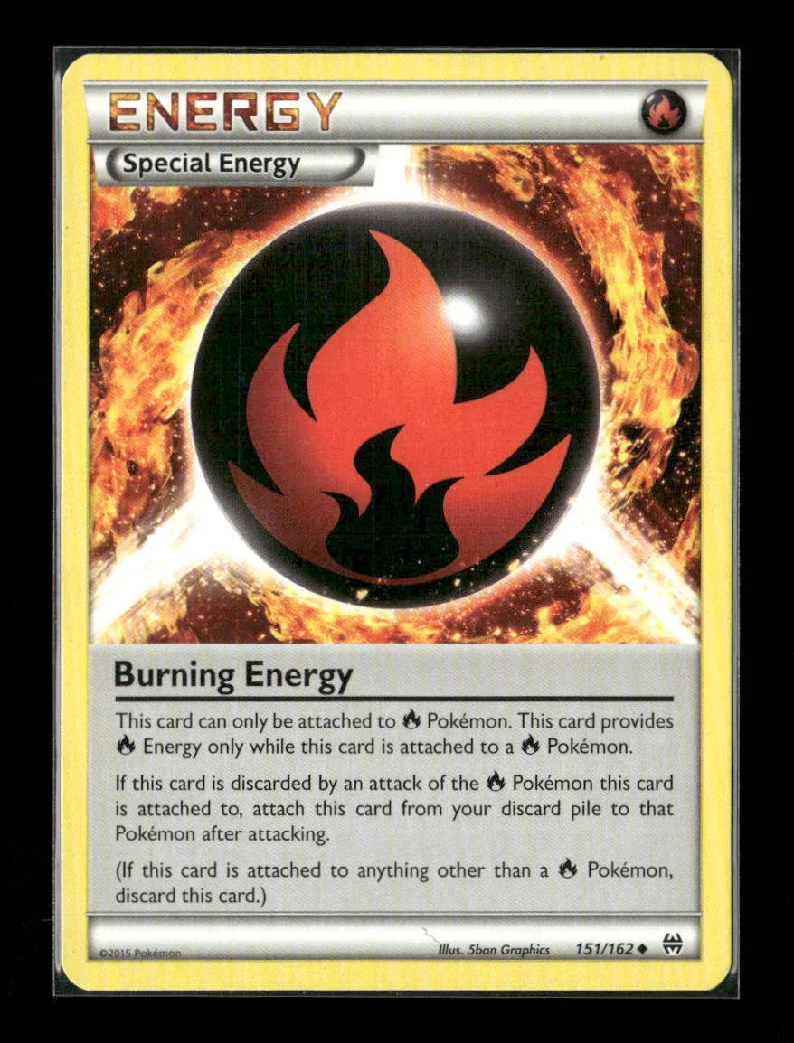Burning Energy Uncommon XY - BREAKthrough 151/162 LP - Kang's Collectibles