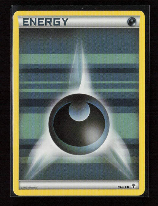 Darkness Energy Common Generations 81/83 NM - Kang's Collectibles