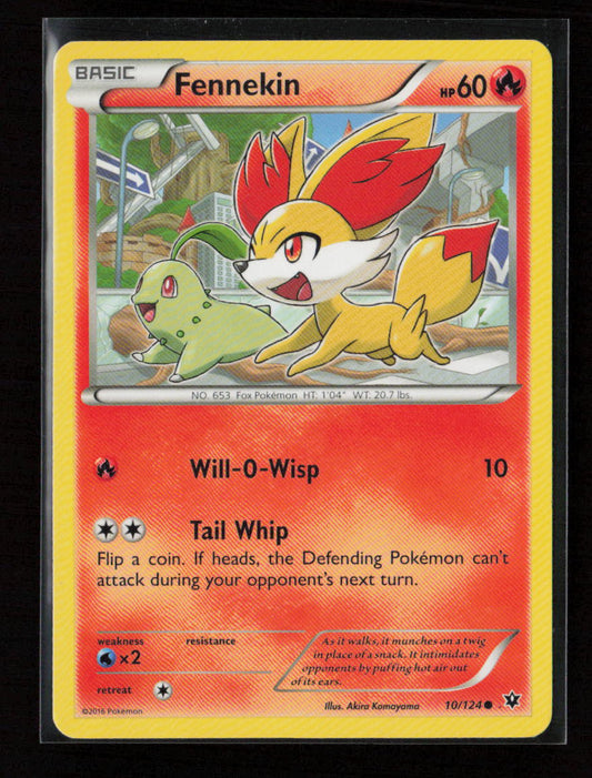 Fennekin (10) Common XY - Fates Collide 10/124 LP