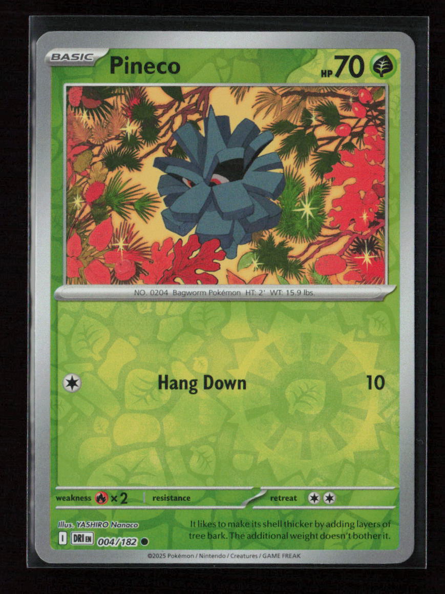 Pineco Common SV10: Destined Rivals 004/182 NM