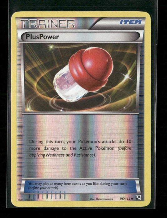 PlusPower Uncommon Black and White 96/114 LP - Kang's Collectibles