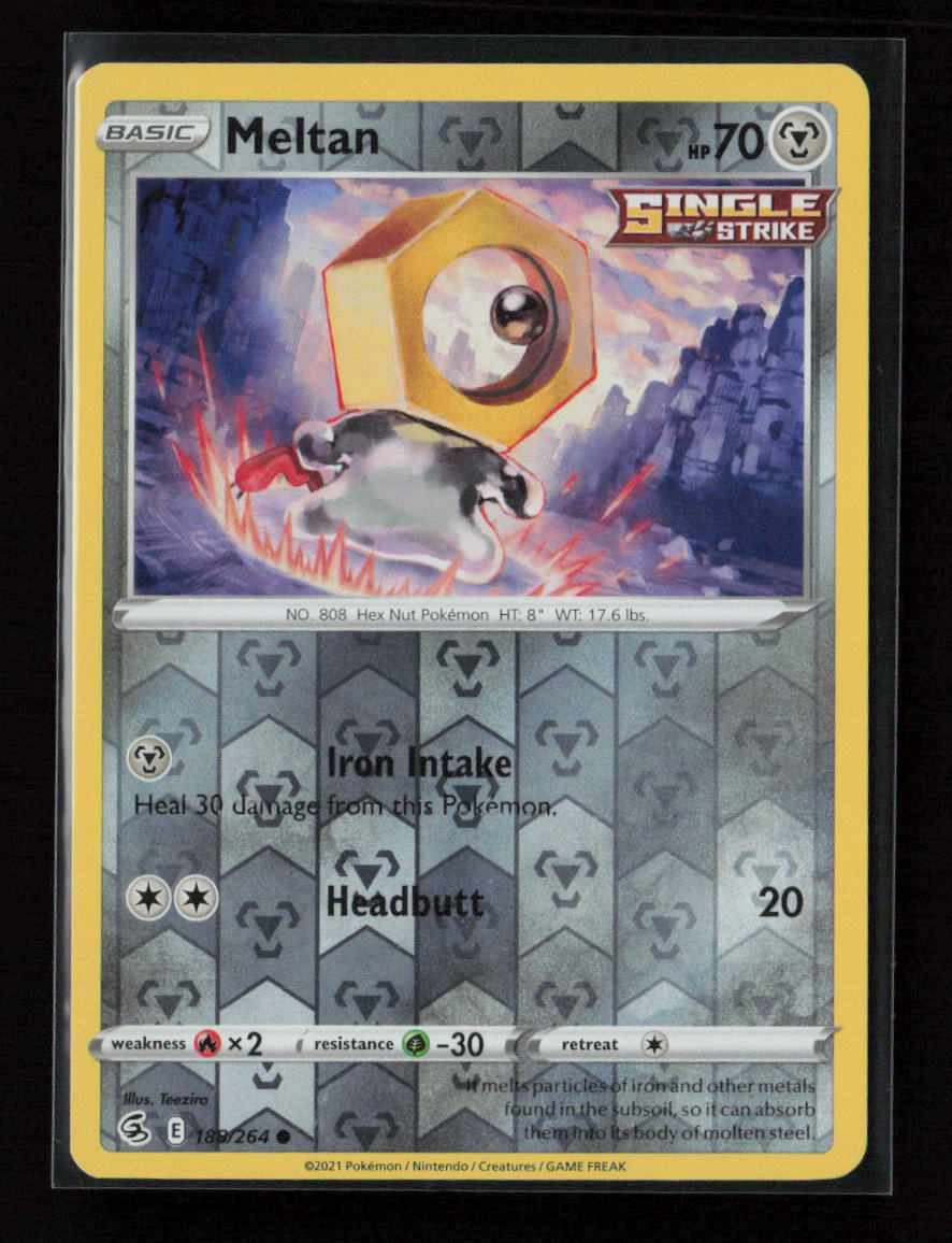 Meltan Common SWSH08: Fusion Strike 188/264 NM