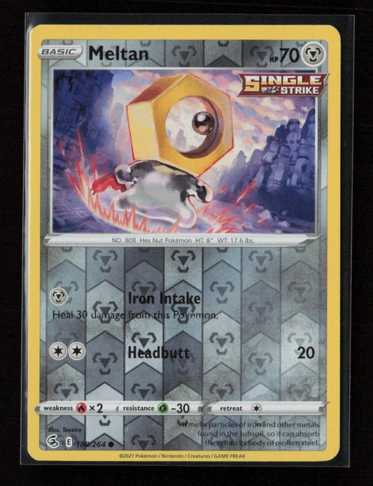 Meltan Common SWSH08: Fusion Strike 188/264 NM