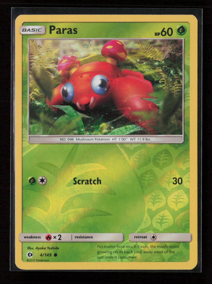 Paras Common SM Base Set 4/149 LP