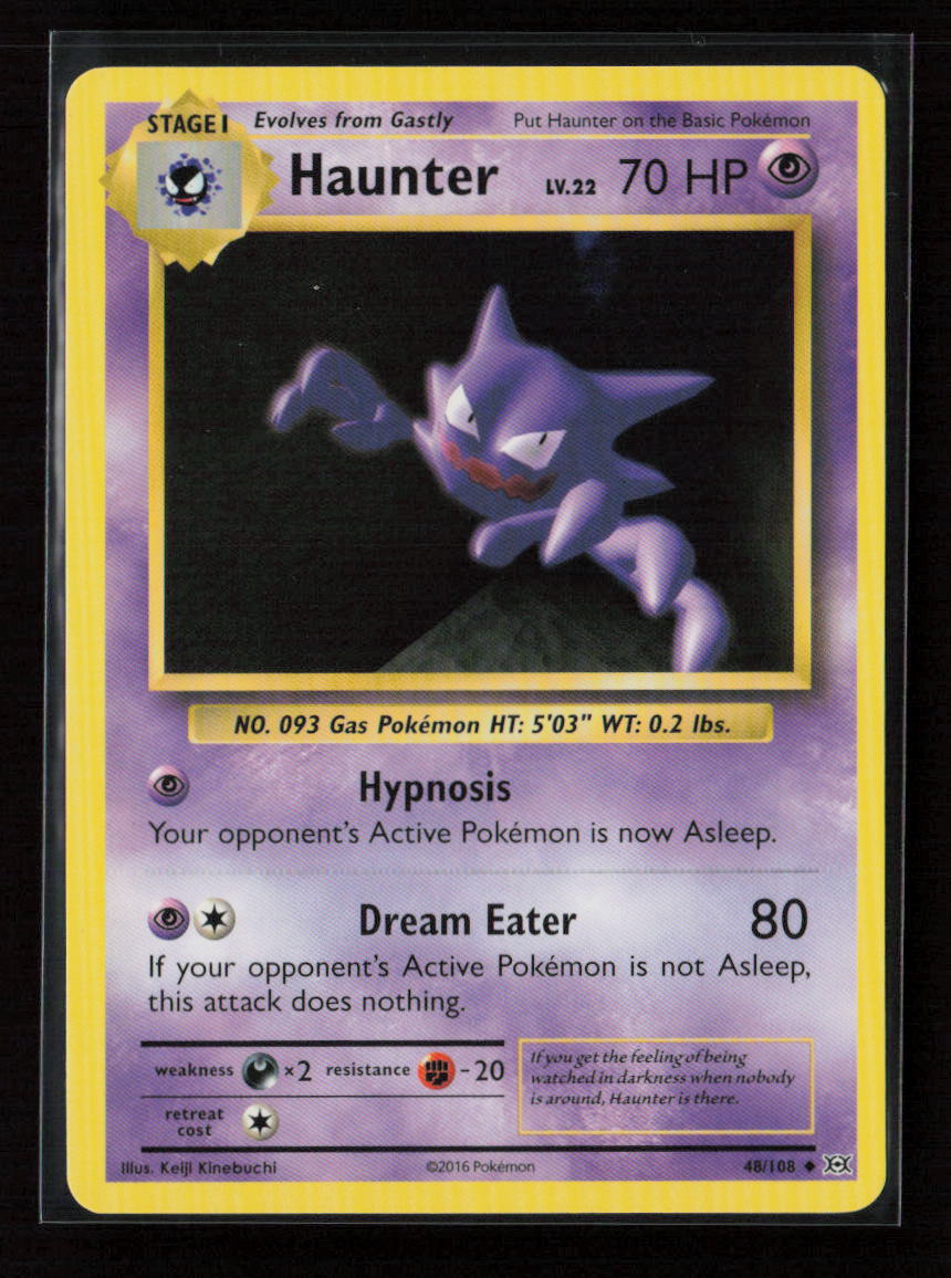 Haunter Uncommon XY - Evolutions 48/108 LP