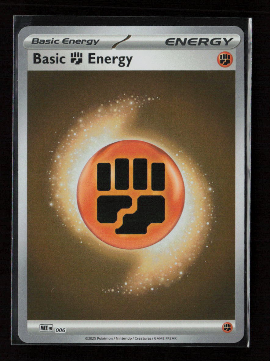 Basic Fighting Energy - Common SVE: Scarlet & Violet Energies 006 NM
