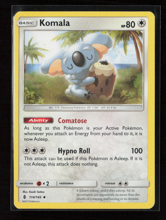 Komala Uncommon SM - Guardians Rising 114/145 LP