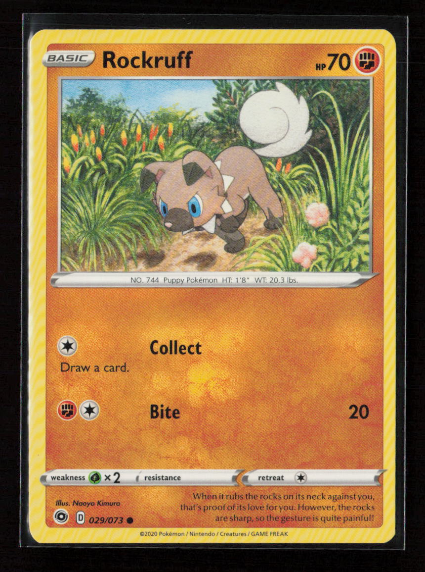 Rockruff Common Champion's Path 29/73 LP
