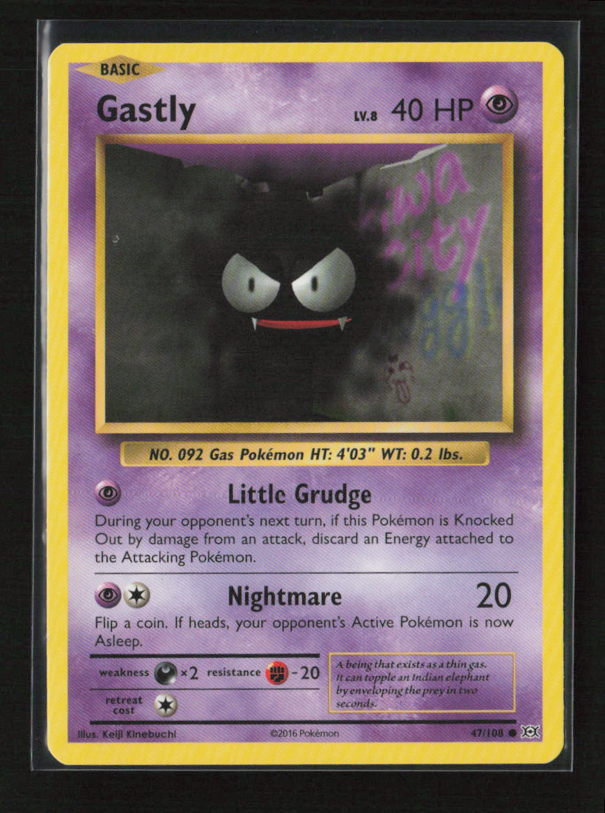 Gastly Common XY - Evolutions 47/108 LP