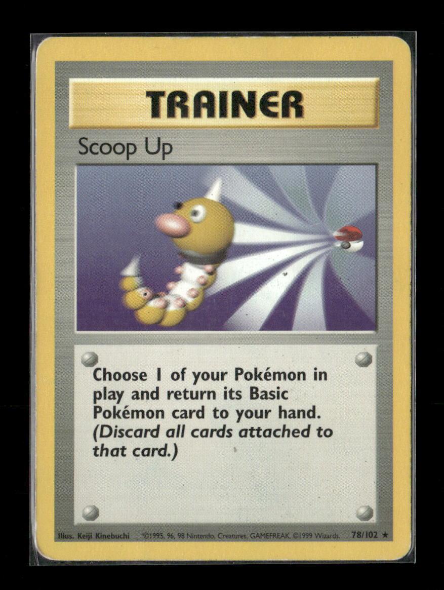 Scoop Up Rare Base Set 078/102 LP - Kang's Collectibles