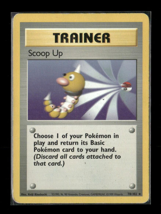 Scoop Up Rare Base Set 078/102 LP - Kang's Collectibles