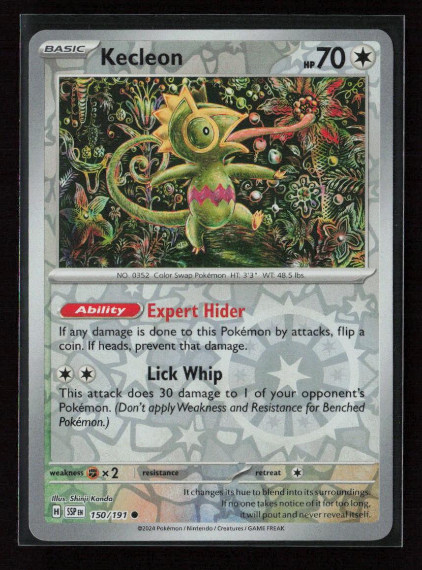 Kecleon - Common SV08: Surging Sparks 150/191 NM - Kang's Collectibles