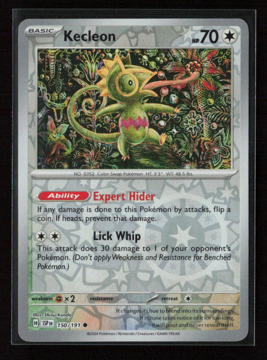 Kecleon - Common SV08: Surging Sparks 150/191 NM - Kang's Collectibles