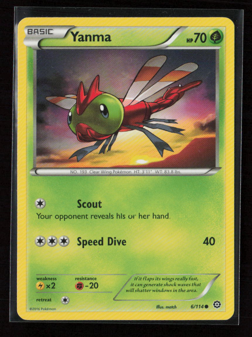 Yanma Common XY - Steam Siege 6/114 LP