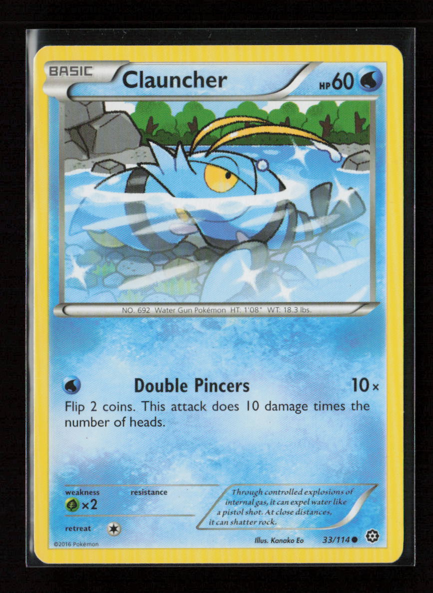 Clauncher Common XY - Steam Siege 33/114 LP