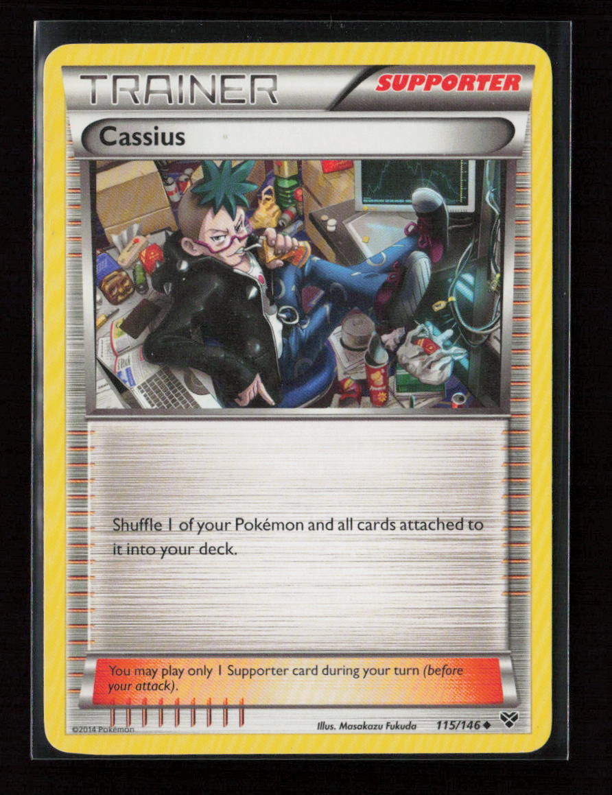 Cassius Uncommon XY Base Set 115/146 MP