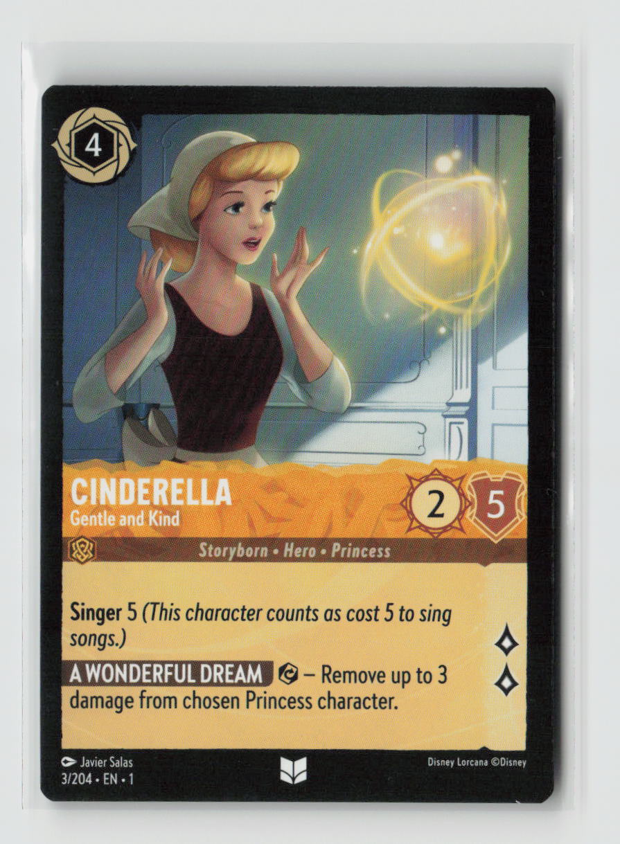 Cinderella - Gentle and Kind Uncommon The First Chapter 3/204 NM