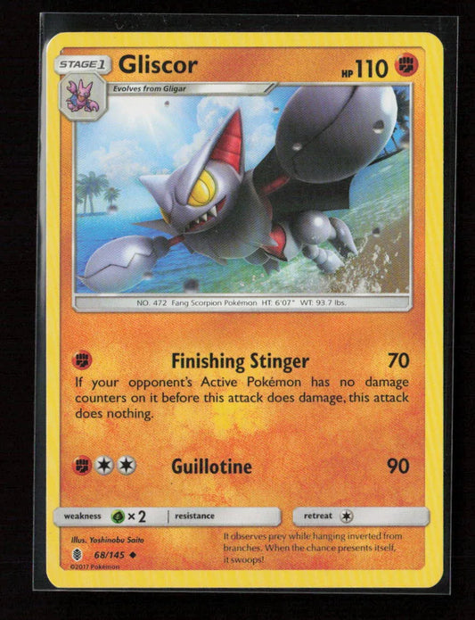 Gliscor Uncommon SM - Guardians Rising 68/145 LP - Kang's Collectibles