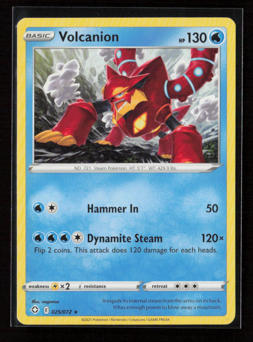 Volcanion Rare Shining Fates 025/072 LP