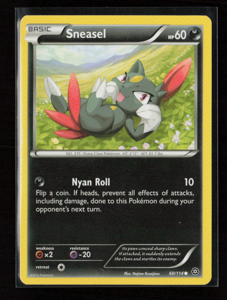 Sneasel Common XY - Steam Siege 60/114 LP