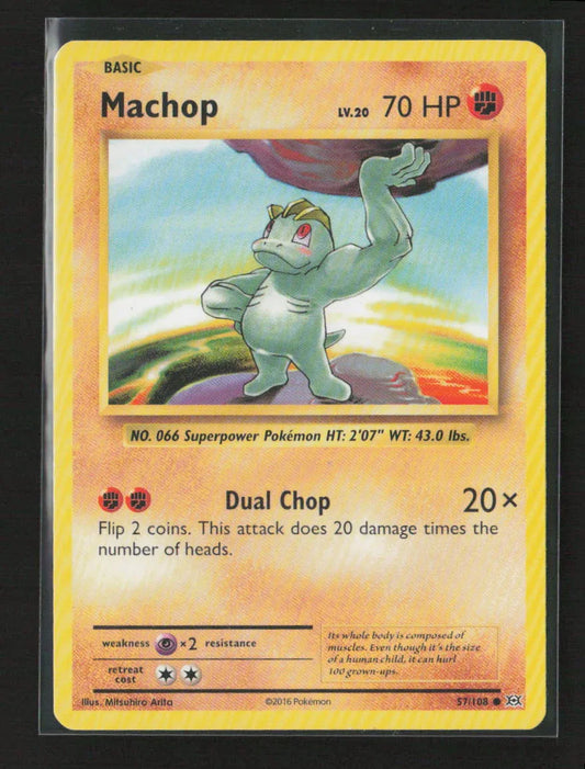 Machop Common XY - Evolutions 57/108 LP - Kang's Collectibles