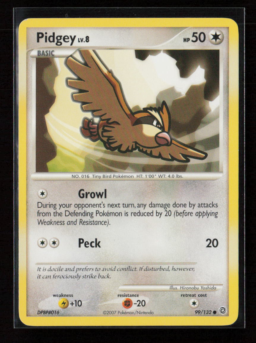 Pidgey Common Secret Wonders 99/132 LP