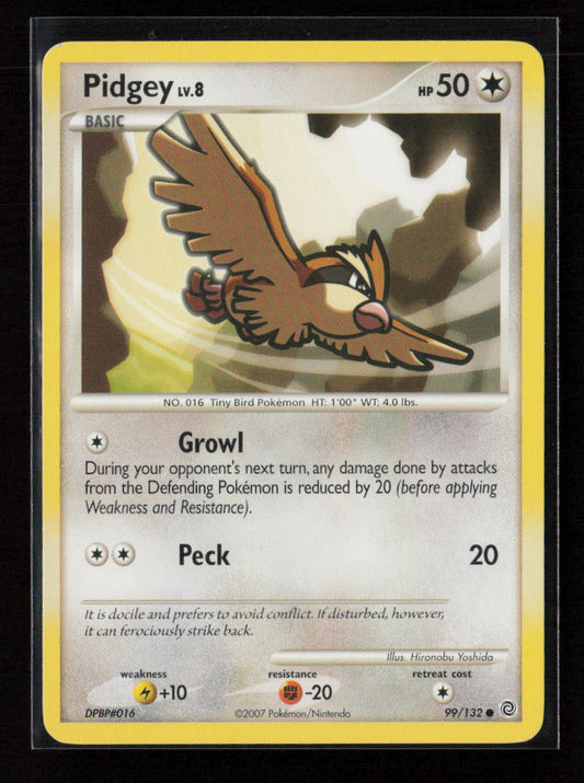 Pidgey Common Secret Wonders 99/132 LP