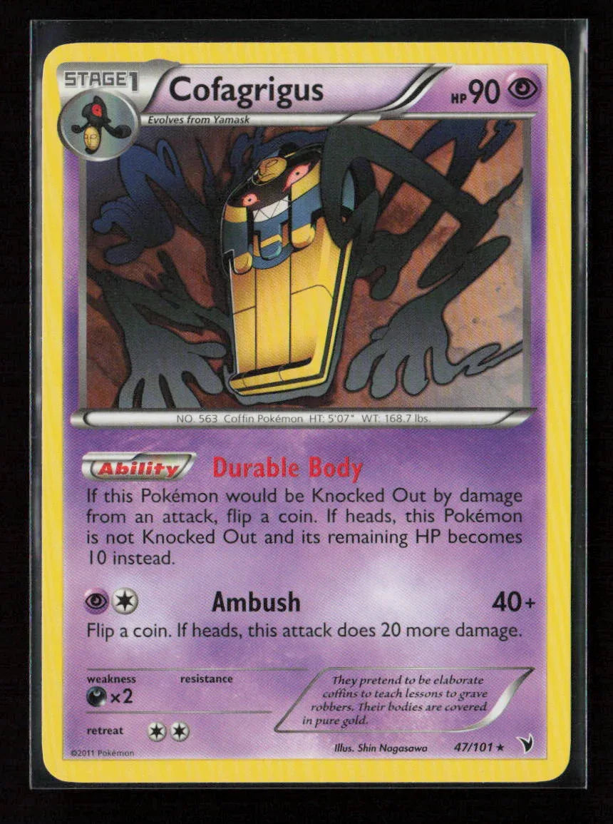 Cofagrigus (47) Rare Noble Victories 47/101 NM - Kang's Collectibles