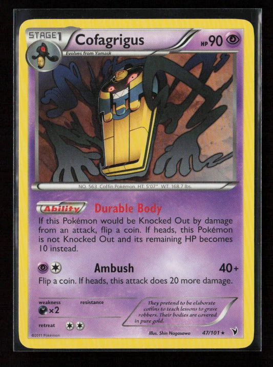 Cofagrigus (47) Rare Noble Victories 47/101 NM - Kang's Collectibles