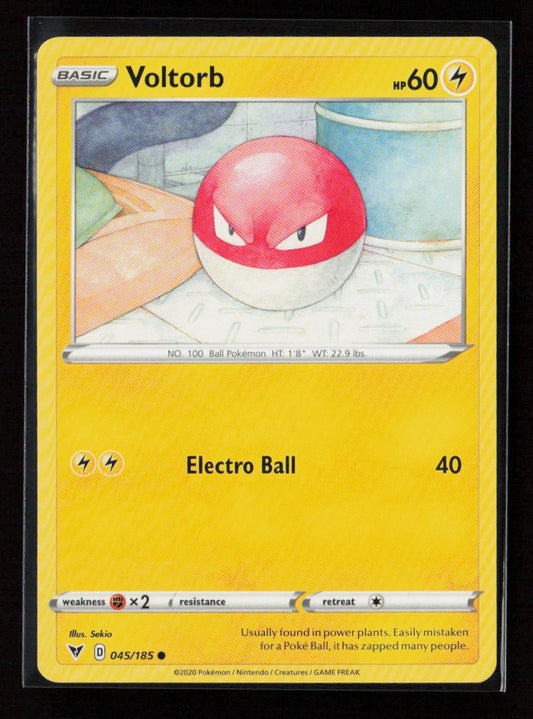 Voltorb Common SWSH04: Vivid Voltage 045/185 LP